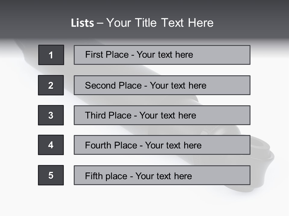 Machine Path Car PowerPoint Template