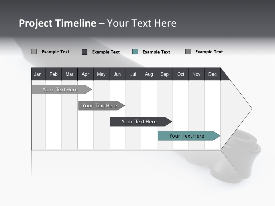 Machine Path Car PowerPoint Template