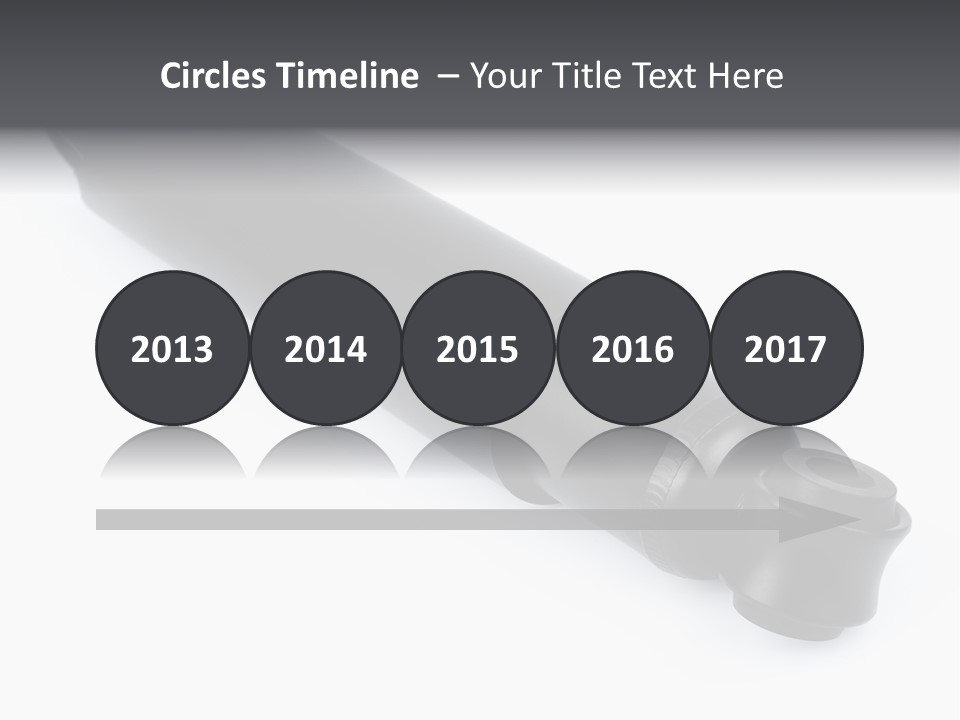 Machine Path Car PowerPoint Template