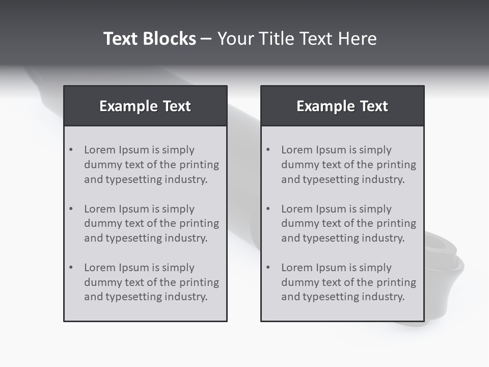 Machine Path Car PowerPoint Template