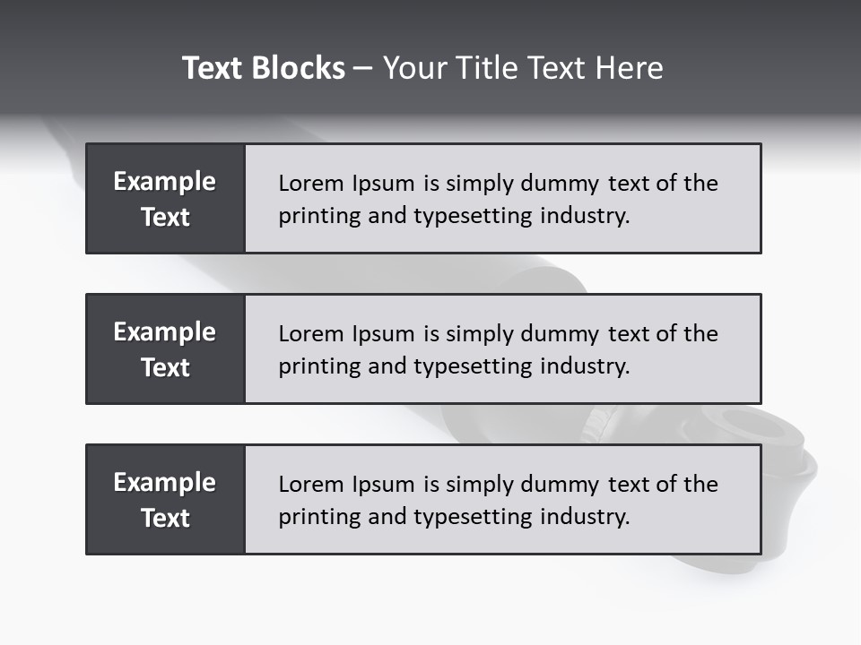 Machine Path Car PowerPoint Template