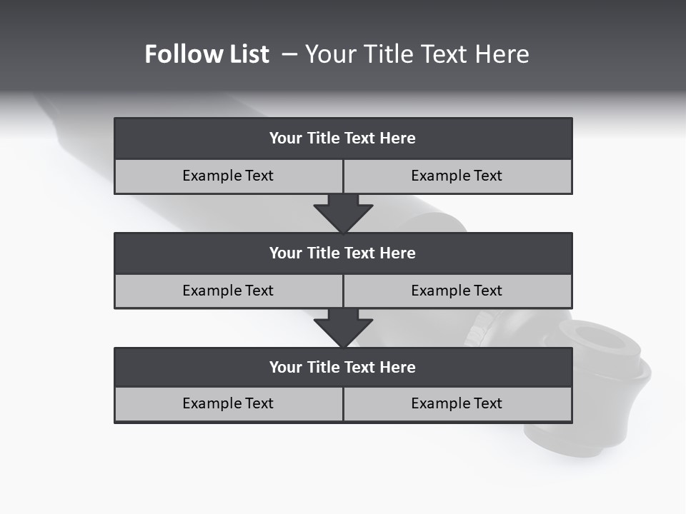 Machine Path Car PowerPoint Template