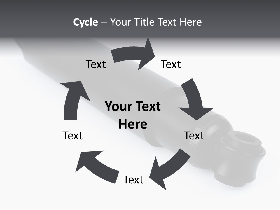 Machine Path Car PowerPoint Template
