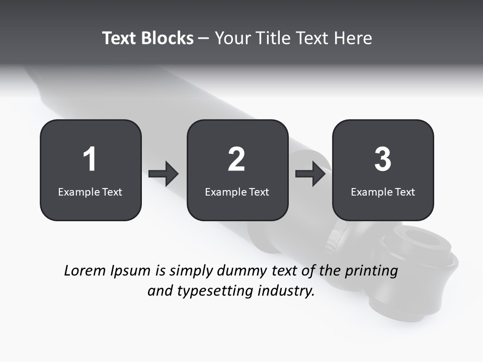 Machine Path Car PowerPoint Template