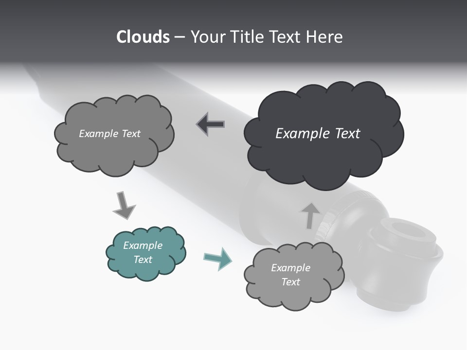 Machine Path Car PowerPoint Template