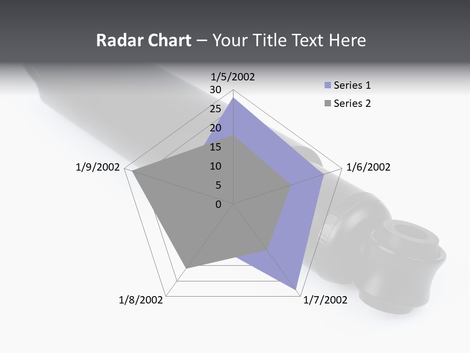 Machine Path Car PowerPoint Template