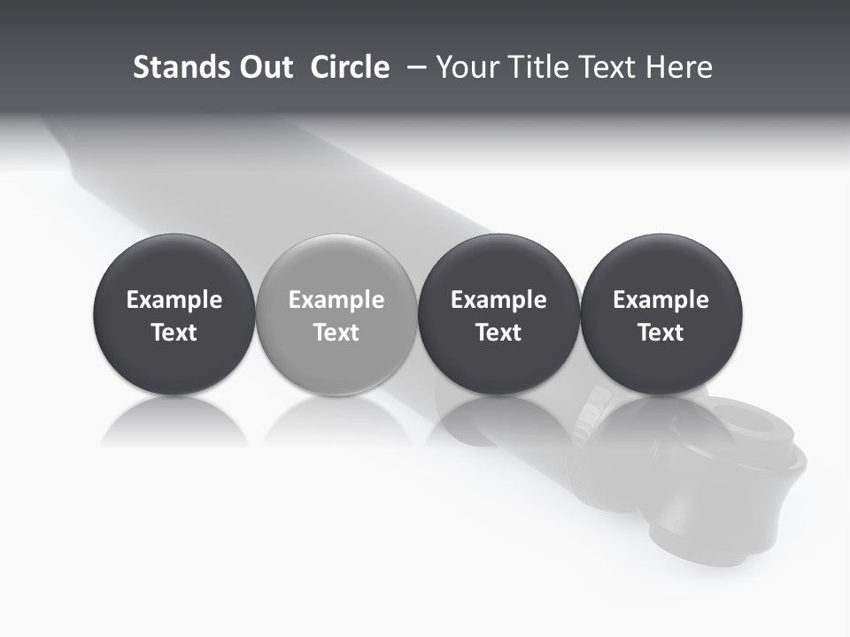 Machine Path Car PowerPoint Template