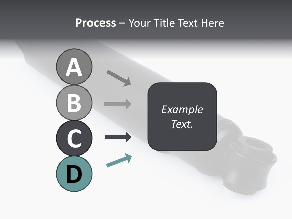 Machine Path Car PowerPoint Template