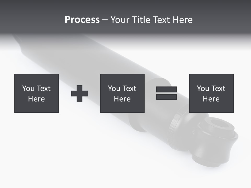 Machine Path Car PowerPoint Template