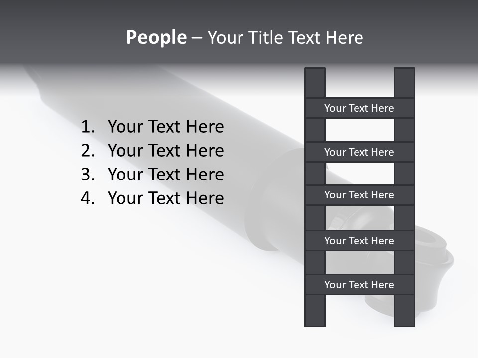 Machine Path Car PowerPoint Template