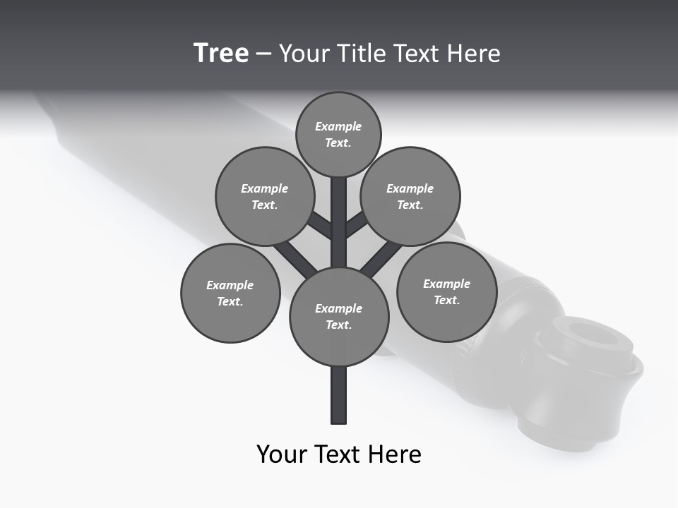 Machine Path Car PowerPoint Template