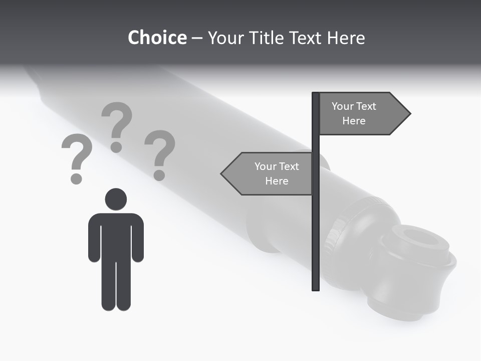 Machine Path Car PowerPoint Template