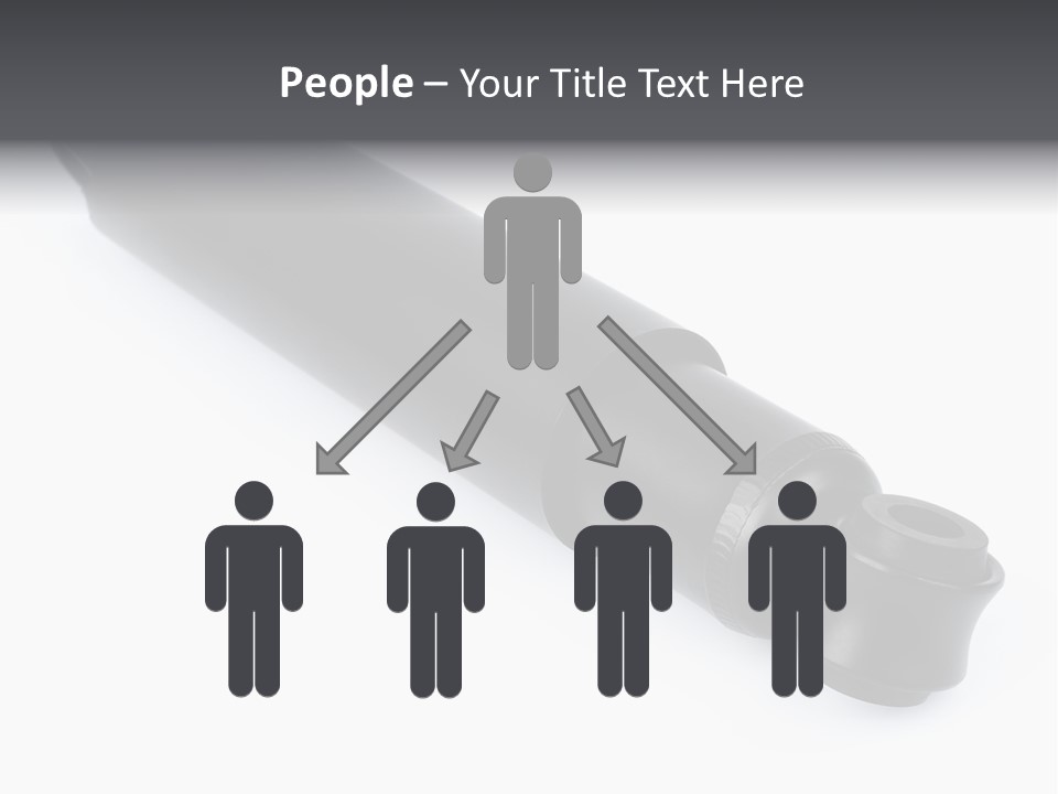 Machine Path Car PowerPoint Template