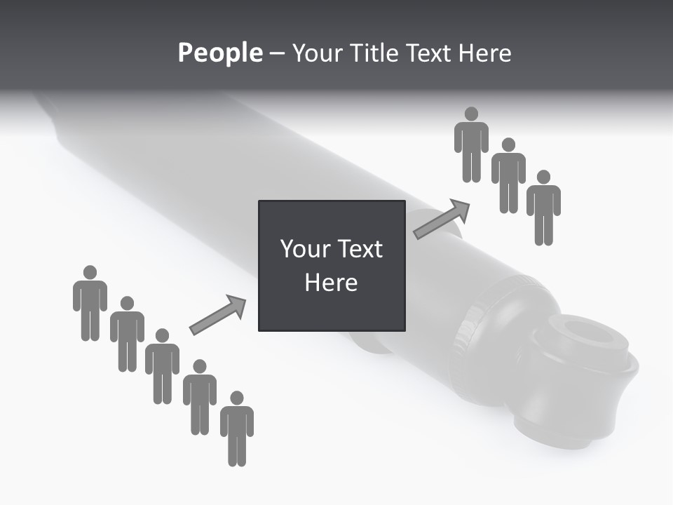 Machine Path Car PowerPoint Template