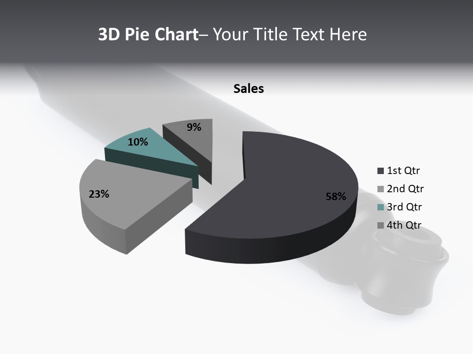 Machine Path Car PowerPoint Template