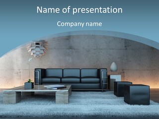 Light Stone Living PowerPoint Template