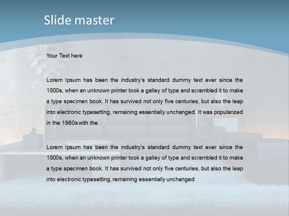 Light Stone Living PowerPoint Template