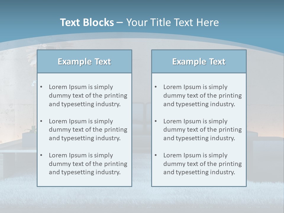 Light Stone Living PowerPoint Template