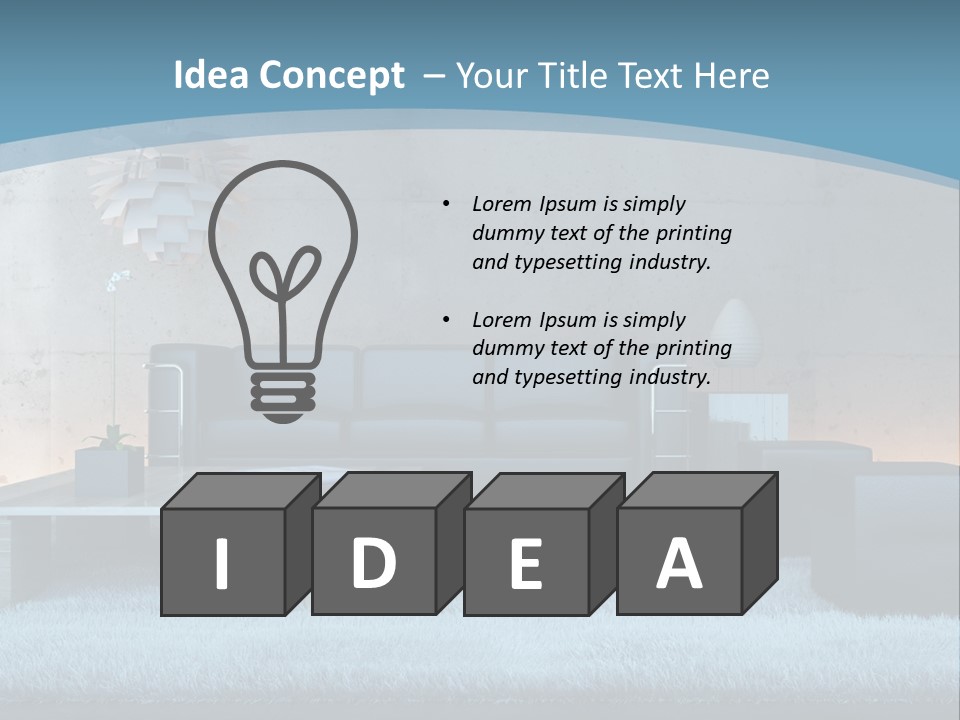 Light Stone Living PowerPoint Template