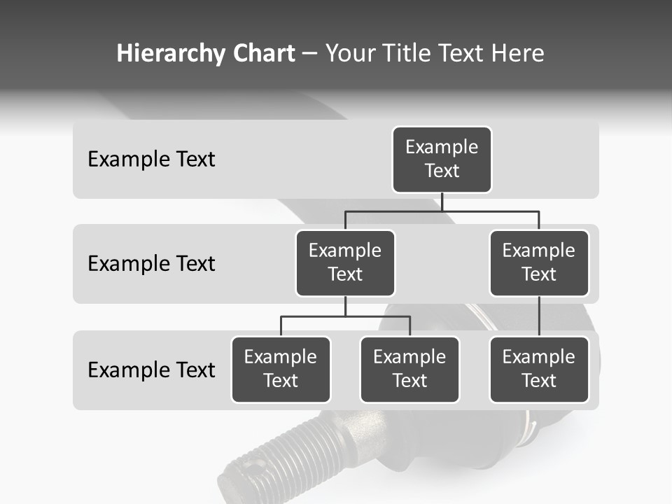 White Metal Vehicle PowerPoint Template