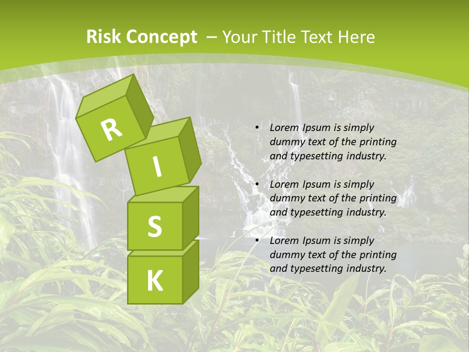 Rock Card Wealth PowerPoint Template