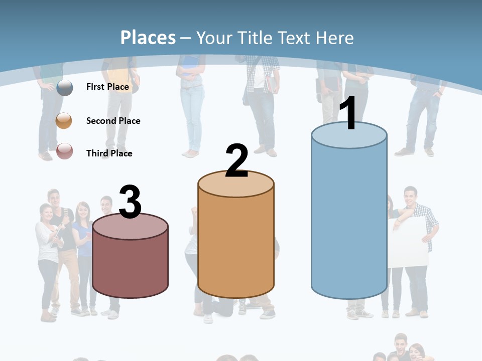 Team Friend Reading PowerPoint Template
