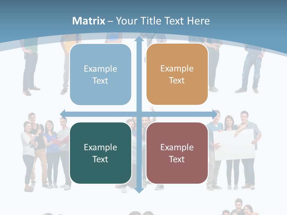 Team Friend Reading PowerPoint Template