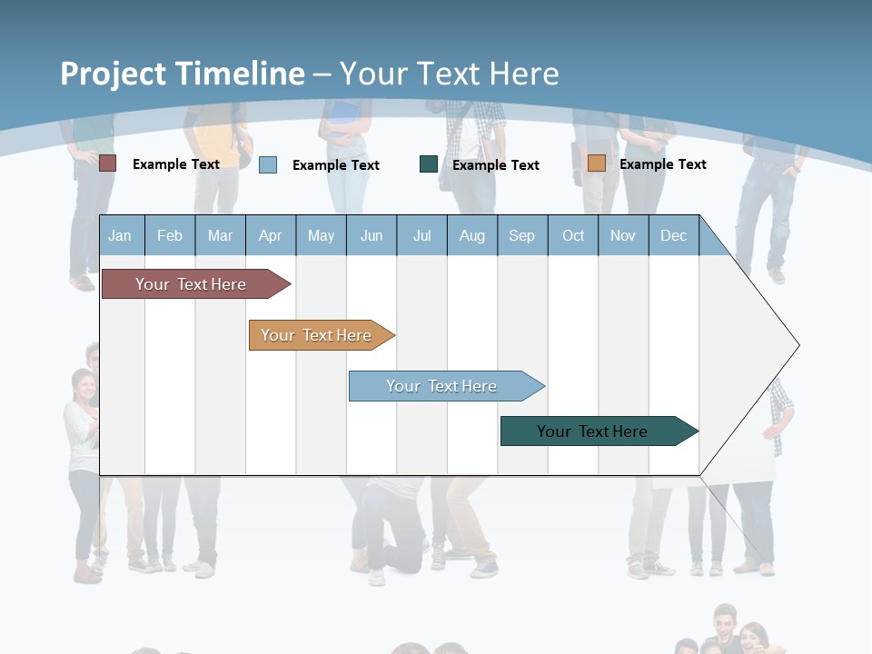 Team Friend Reading PowerPoint Template