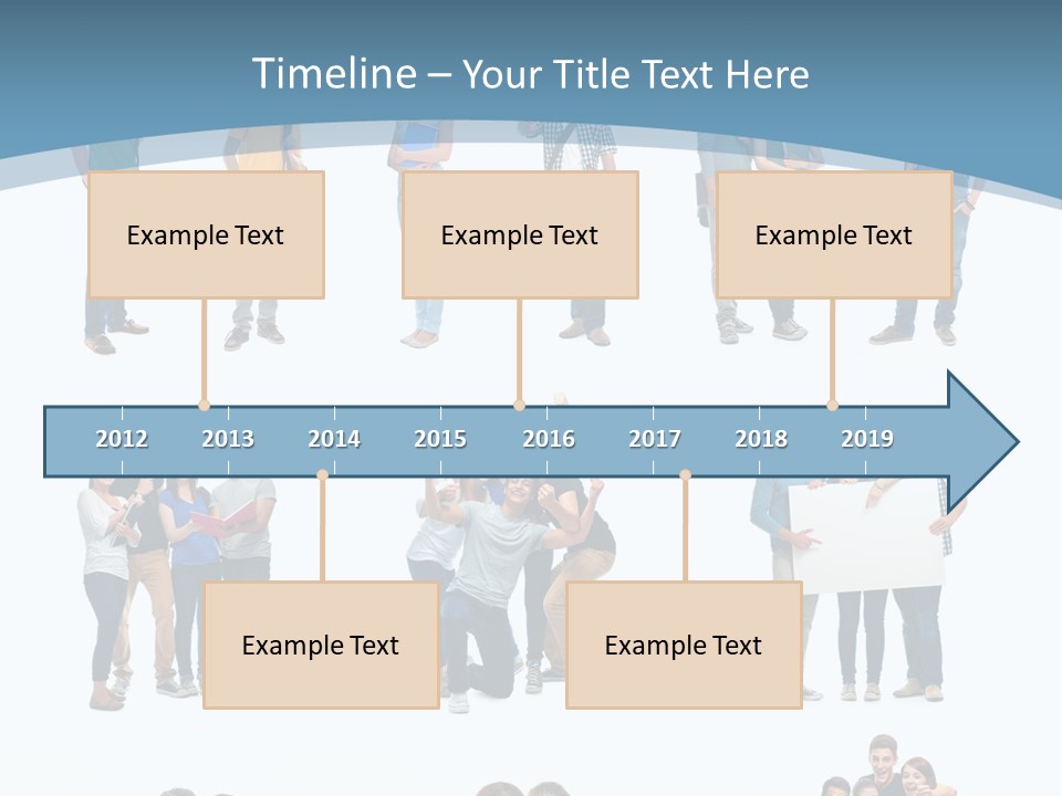 Team Friend Reading PowerPoint Template
