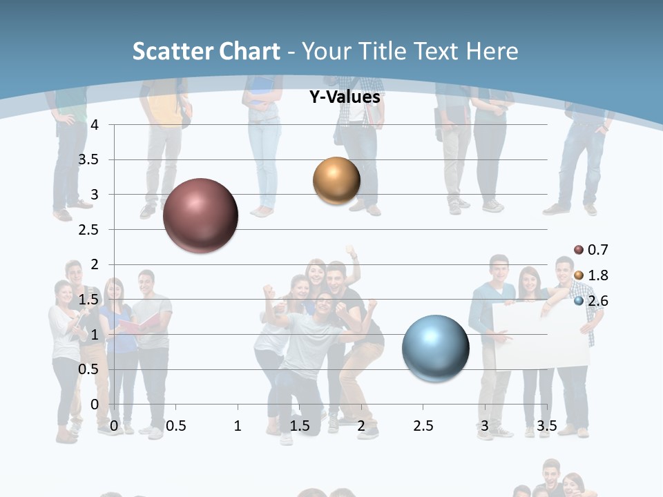 Team Friend Reading PowerPoint Template