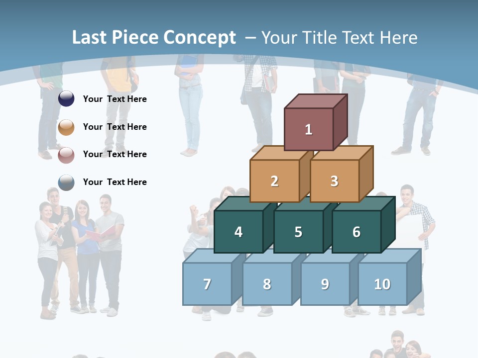 Team Friend Reading PowerPoint Template