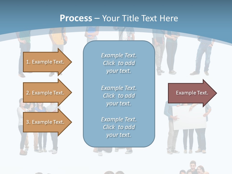 Team Friend Reading PowerPoint Template