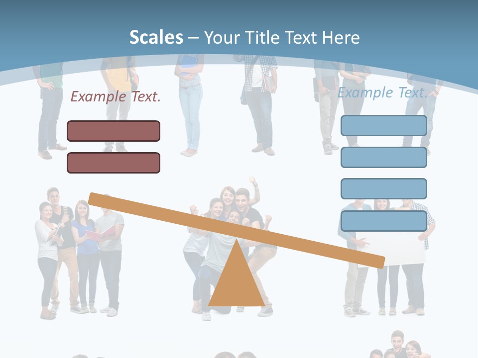 Team Friend Reading PowerPoint Template