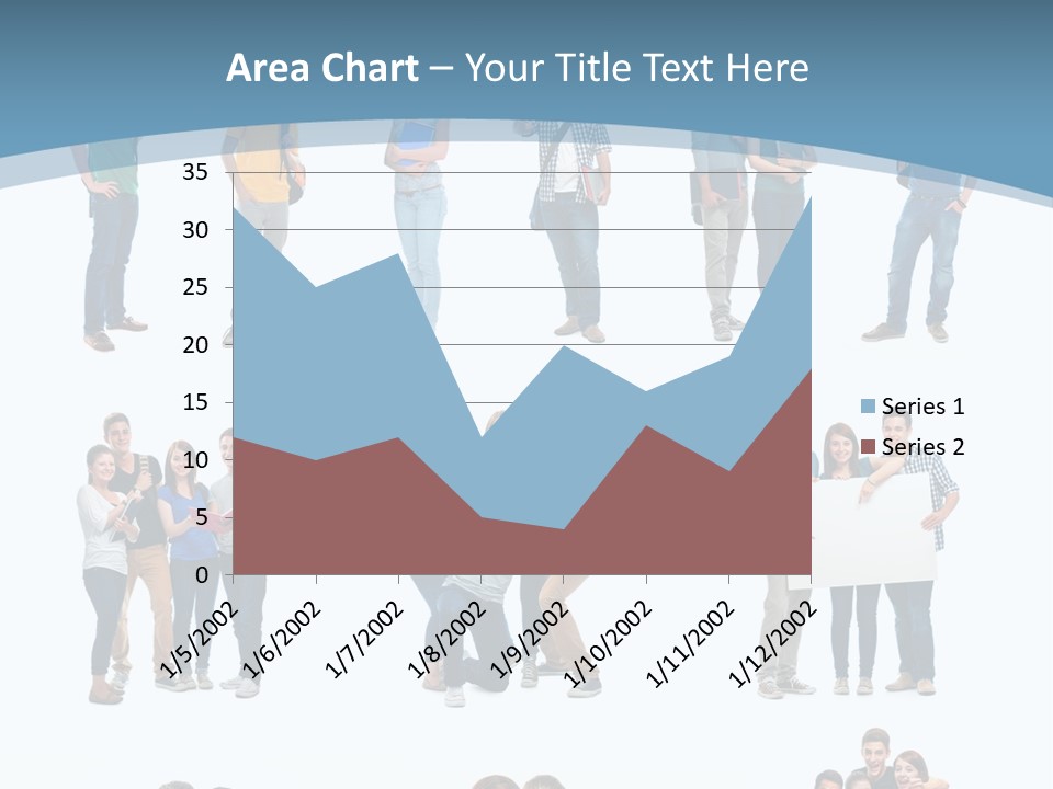 Team Friend Reading PowerPoint Template