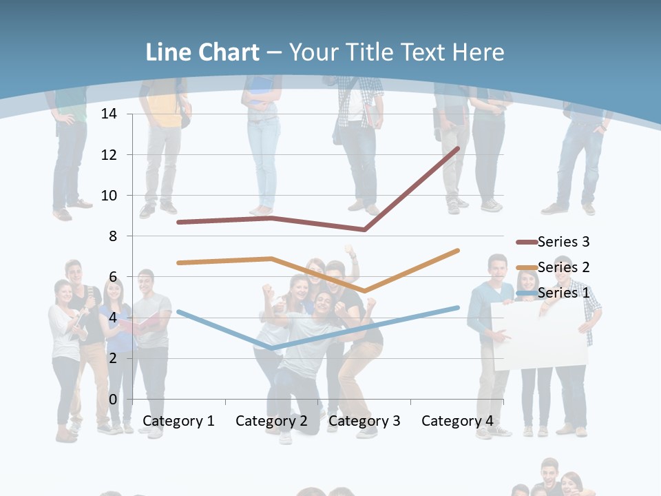 Team Friend Reading PowerPoint Template
