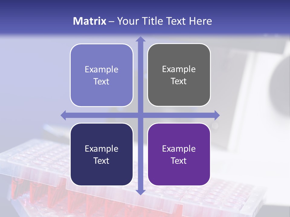 Multiwell Sample Container PowerPoint Template