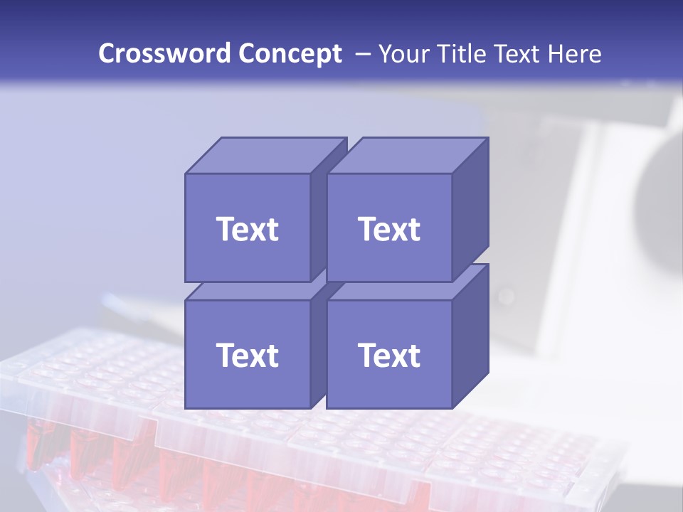 Multiwell Sample Container PowerPoint Template