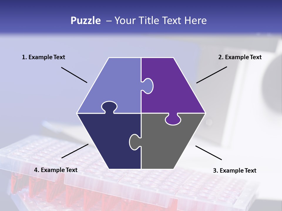 Multiwell Sample Container PowerPoint Template