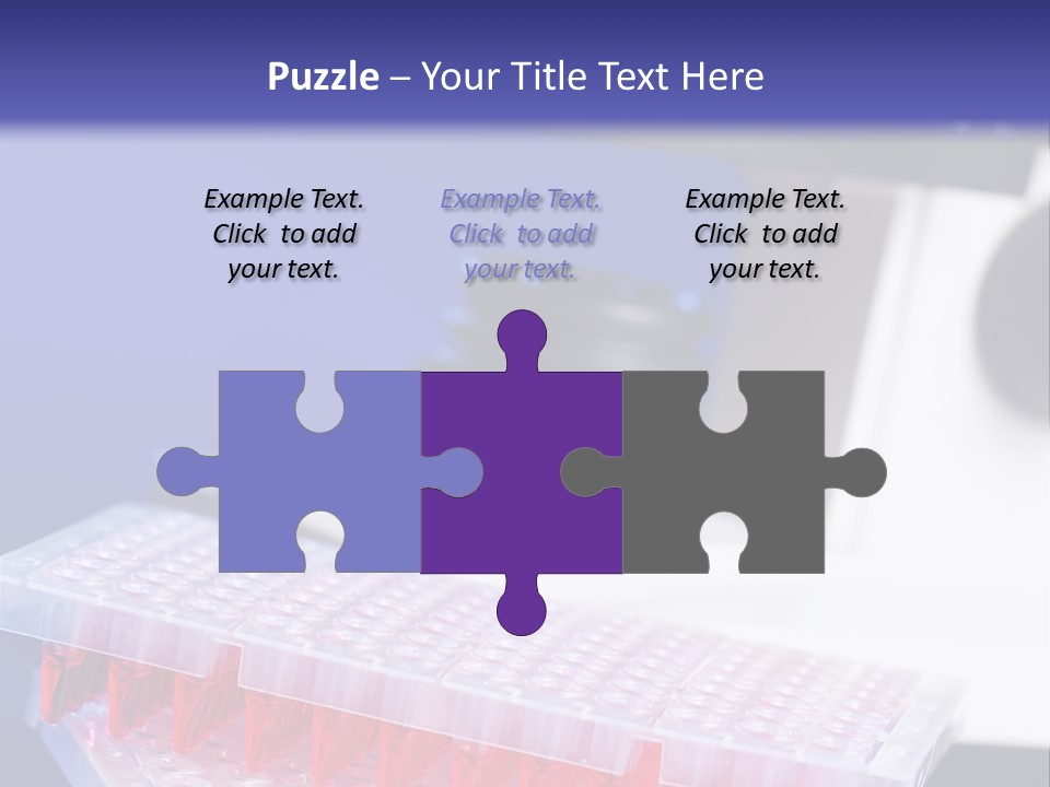 Multiwell Sample Container PowerPoint Template