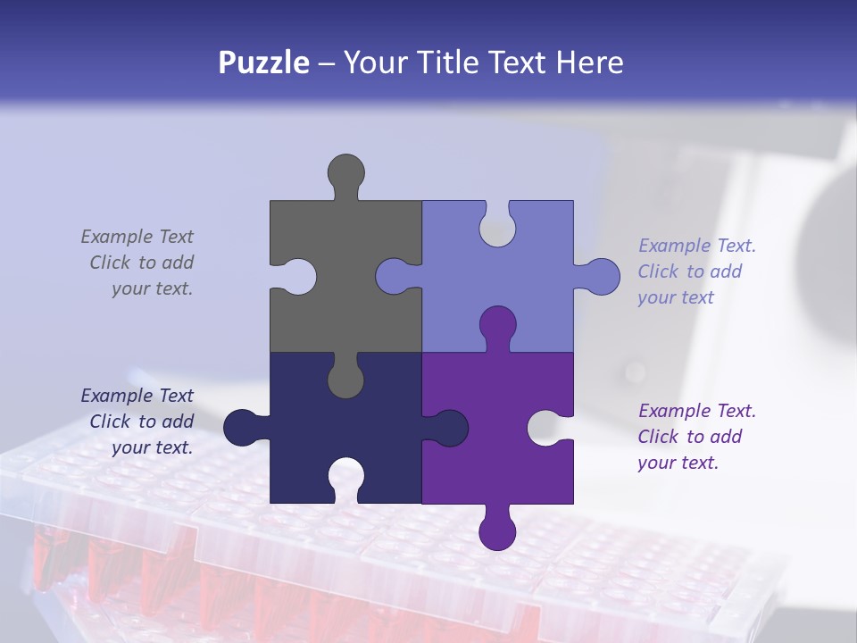 Multiwell Sample Container PowerPoint Template