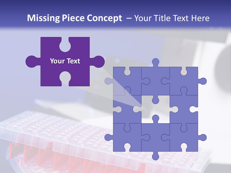 Multiwell Sample Container PowerPoint Template