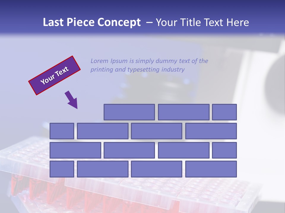 Multiwell Sample Container PowerPoint Template