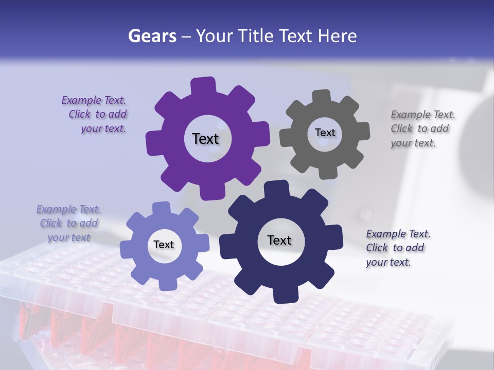 Multiwell Sample Container PowerPoint Template