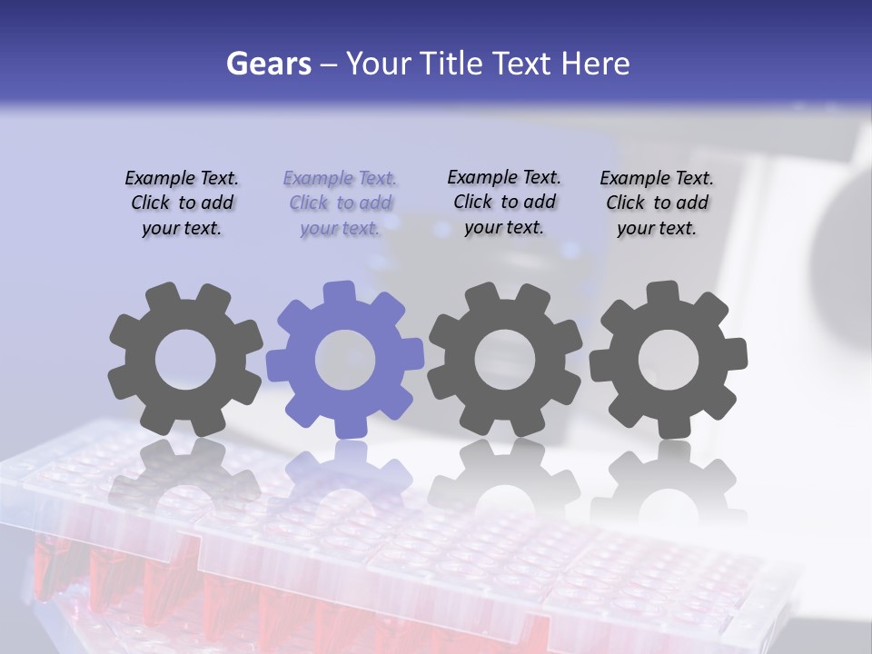 Multiwell Sample Container PowerPoint Template