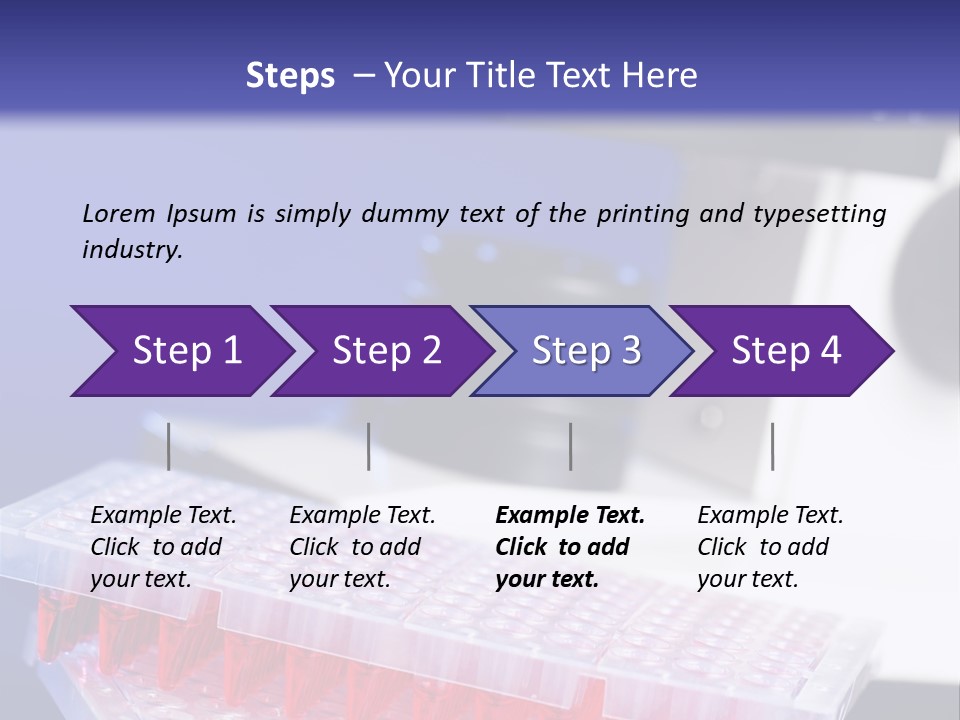 Multiwell Sample Container PowerPoint Template