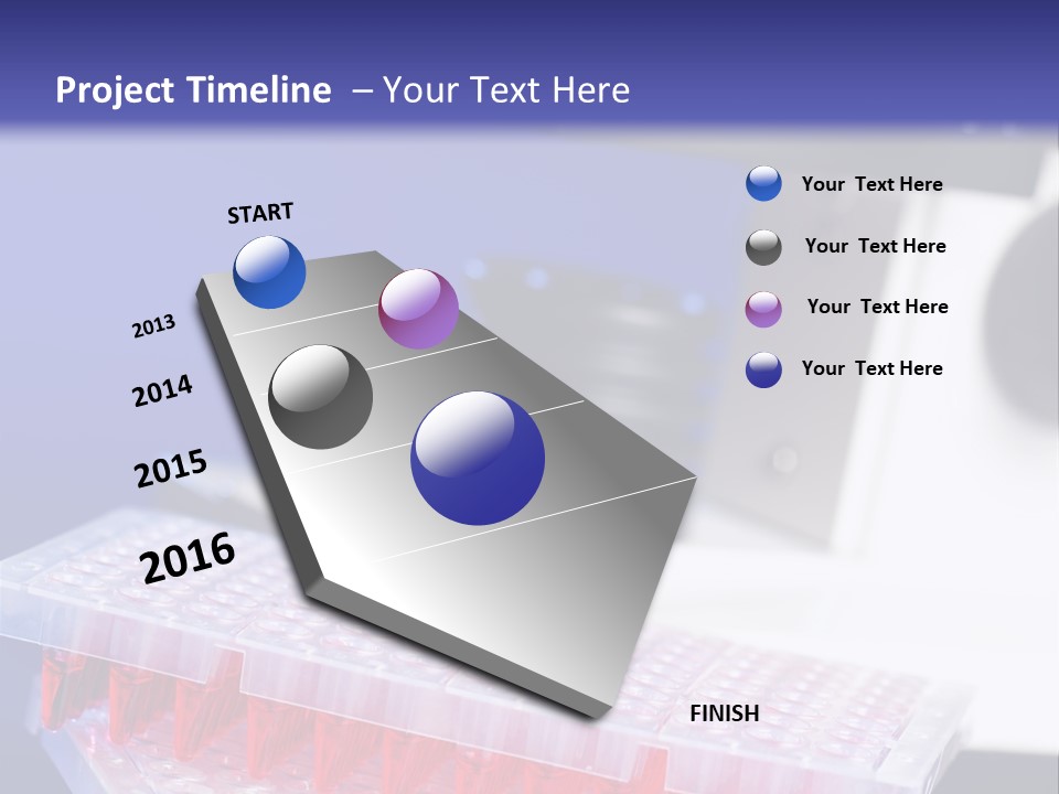 Multiwell Sample Container PowerPoint Template