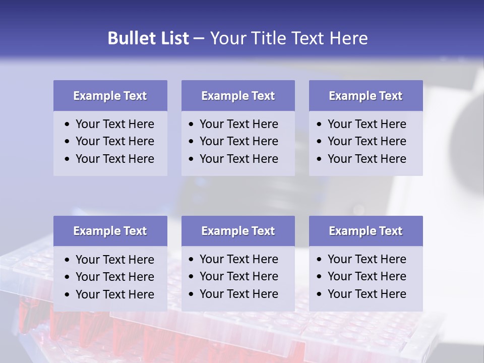 Multiwell Sample Container PowerPoint Template