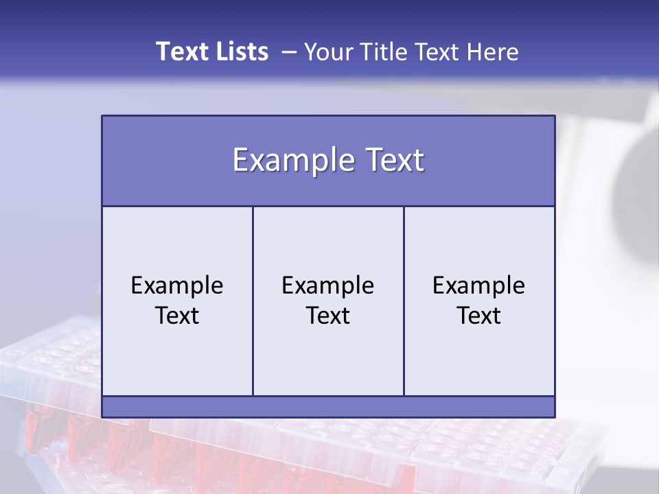 Multiwell Sample Container PowerPoint Template
