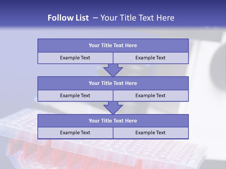 Multiwell Sample Container PowerPoint Template