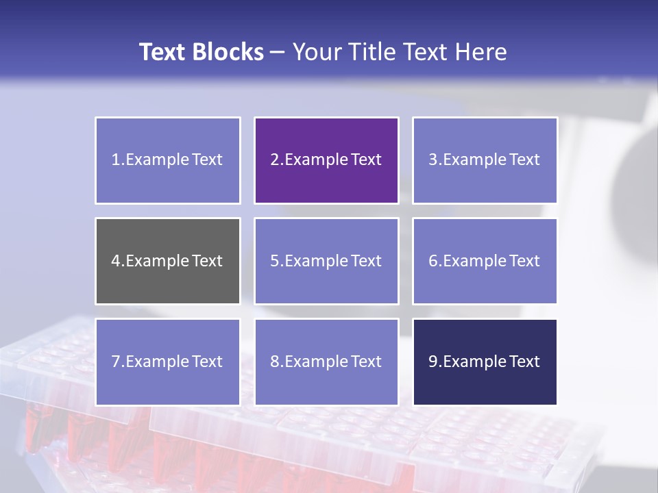 Multiwell Sample Container PowerPoint Template